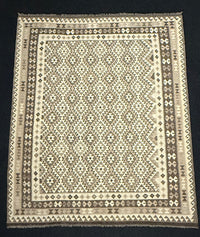 Handvävd Ull kelimmatta - 297 x 254 cm