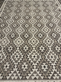 Handvävd Ull kelimmatta - 297 x 254 cm