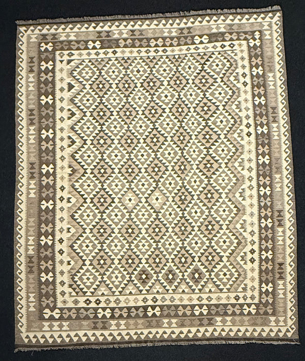 Handvävd Ull kelimmatta - 296 x 247 cm