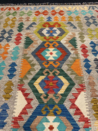 Handvävd Ull kelimmatta - 192 x 120 cm