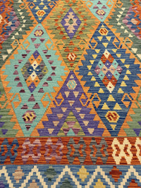 Handvävd Ull kelimmatta - 235 x 173 cm