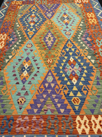 Handvävd Ull kelimmatta - 235 x 173 cm