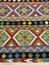 Handvävd Ull kelimmatta - 180 x 126 cm