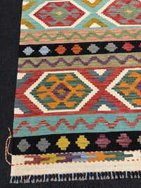 Handvävd Ull kelimmatta - 194 x 150 cm