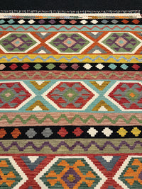 Handvävd Ull kelimmatta - 194 x 150 cm