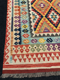 Handvävd Ull kelimmatta - 195 x 151 cm