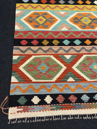 Handvävd Ull kelimmatta - 193 x 153 cm