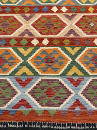 Handvävd Ull kelimmatta - 187 x 120 cm