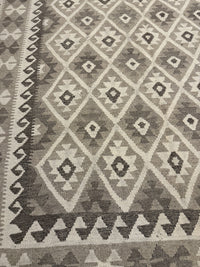 Handvävd Ull kelimmatta - 301 x 200 cm