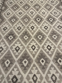 Handvävd Ull kelimmatta - 301 x 200 cm