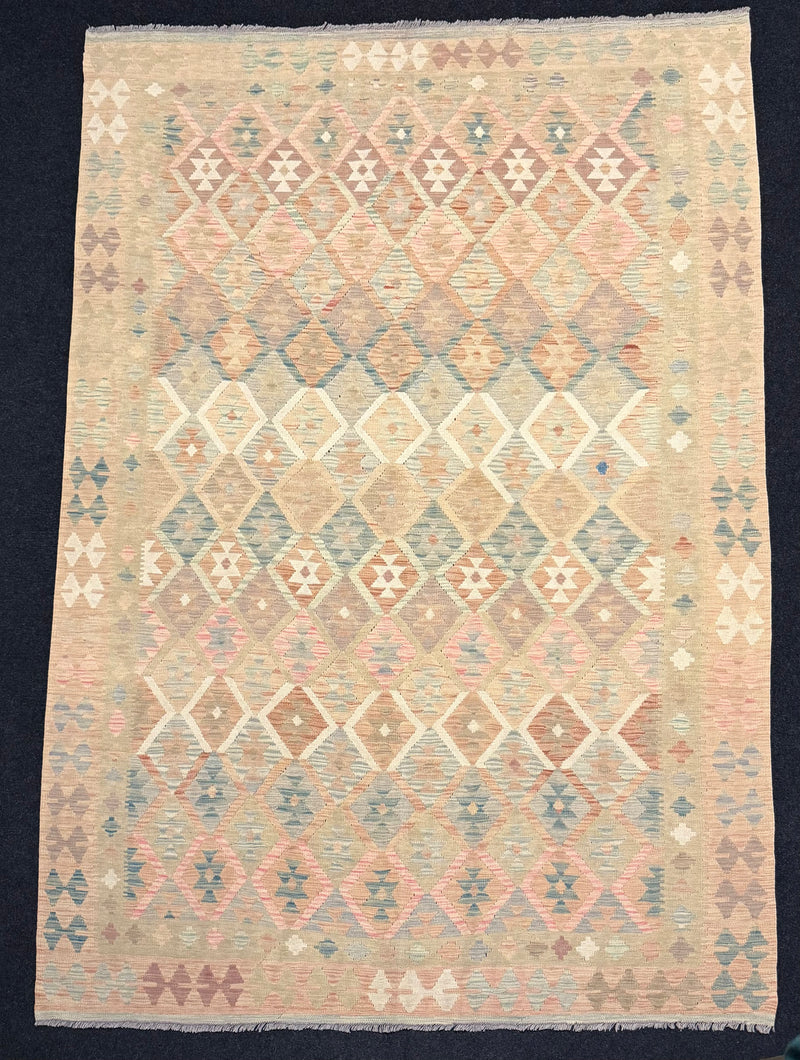 Handvävd Ull kelimmatta - 294 x 208 cm