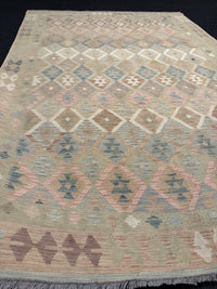 Handvävd Ull kelimmatta - 294 x 208 cm