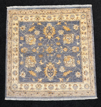 Fine Ziegler Handknuten Matta  — 106 × 103 cm