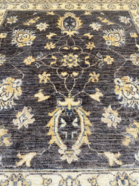 Fine Ziegler Handknuten Matta  — 121 × 108 cm