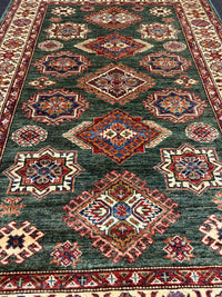 Handknuten fine Kazak‑matta — 150×104 cm