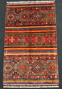Ziegler Shabargan Handknuten Matta — 135 x 86 cm
