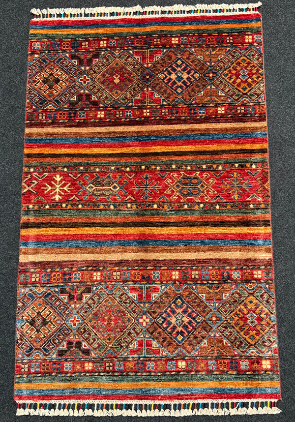 Ziegler Shabargan Handknuten Matta — 135 x 86 cm