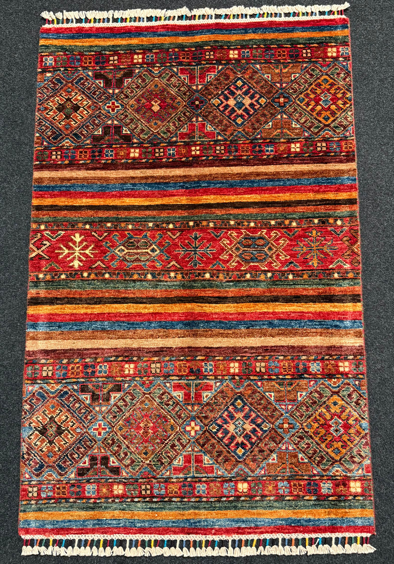 Ziegler Shabargan Handknuten Matta — 135 x 86 cm