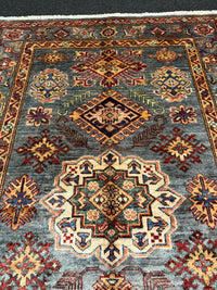 Handknuten fine Kazak‑matta — 156×100 cm