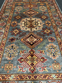 Handknuten fine Kazak‑matta — 156×100 cm