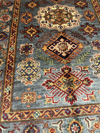 Handknuten fine Kazak‑matta — 157×101 cm