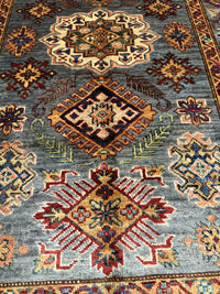 Handknuten fine Kazak‑matta — 157×101 cm