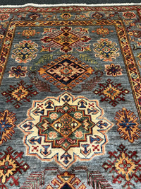 Handknuten fine Kazak‑matta — 157×101 cm