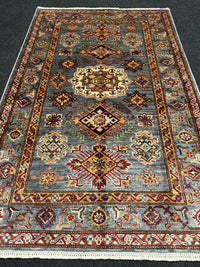 Handknuten fine Kazak‑matta — 157×101 cm