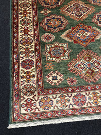 Handknuten fine Kazak‑matta — 153×104 cm