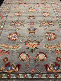 Handknuten Kazak‑matta — 217 × 149 cm