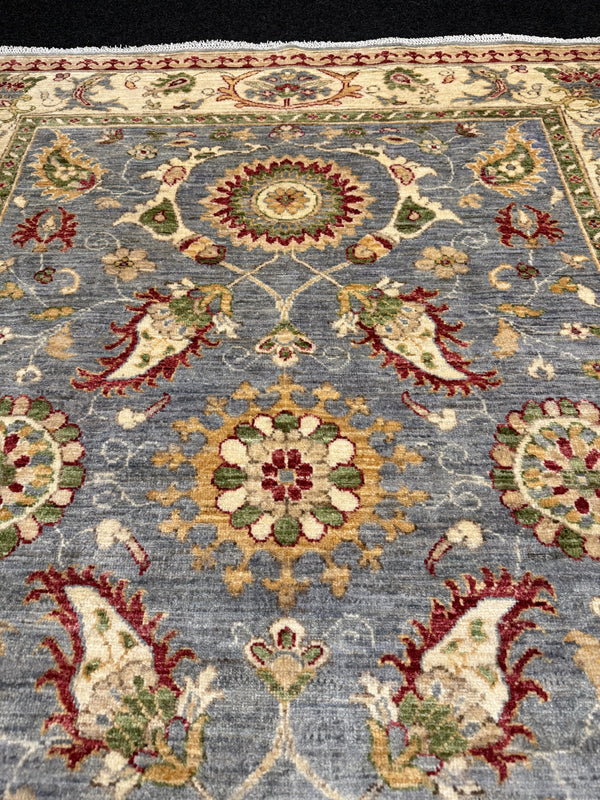 Fine Ziegler Handknuten Matta  — 198 × 149 cm