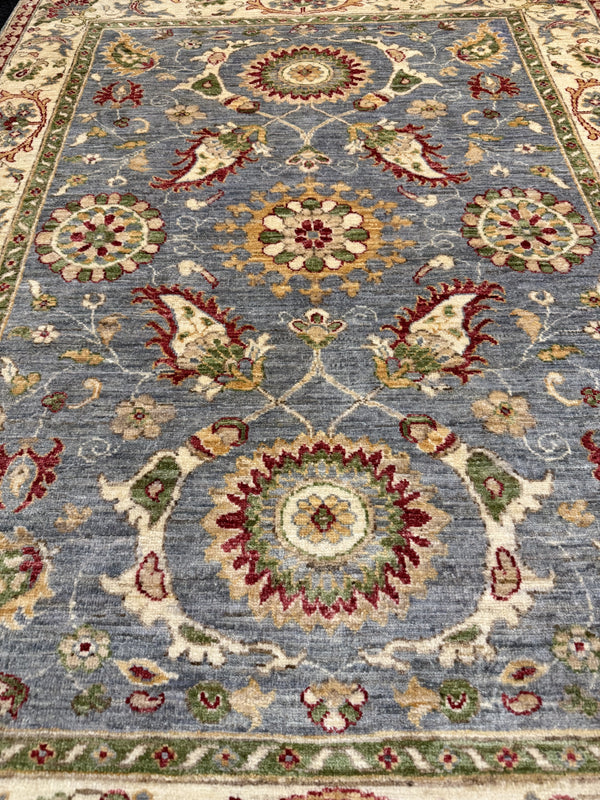 Fine Ziegler Handknuten Matta  — 198 × 149 cm