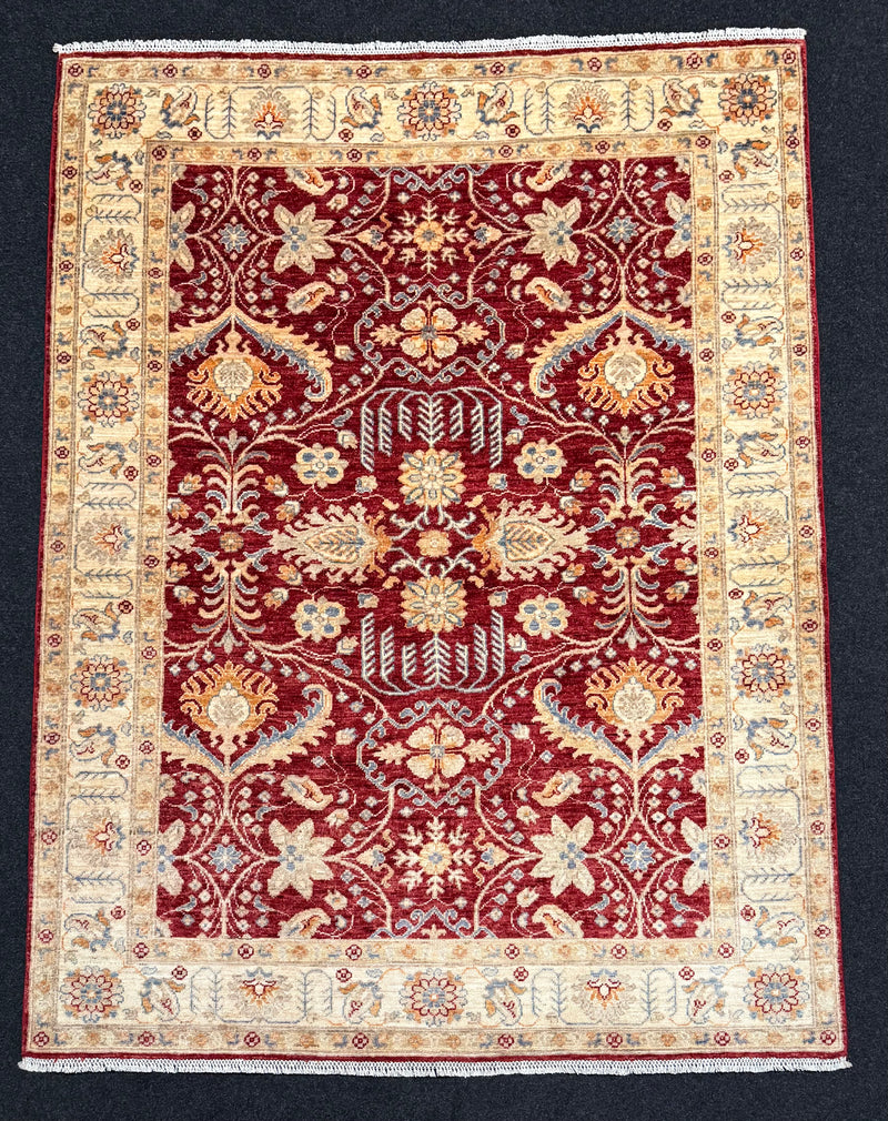 Fine Ziegler Handknuten Matta  — 202 × 154 cm