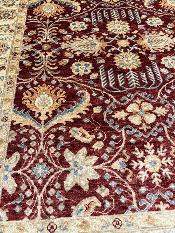 Fine Ziegler Handknuten Matta  — 202 × 154 cm