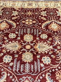 Fine Ziegler Handknuten Matta  — 202 × 154 cm