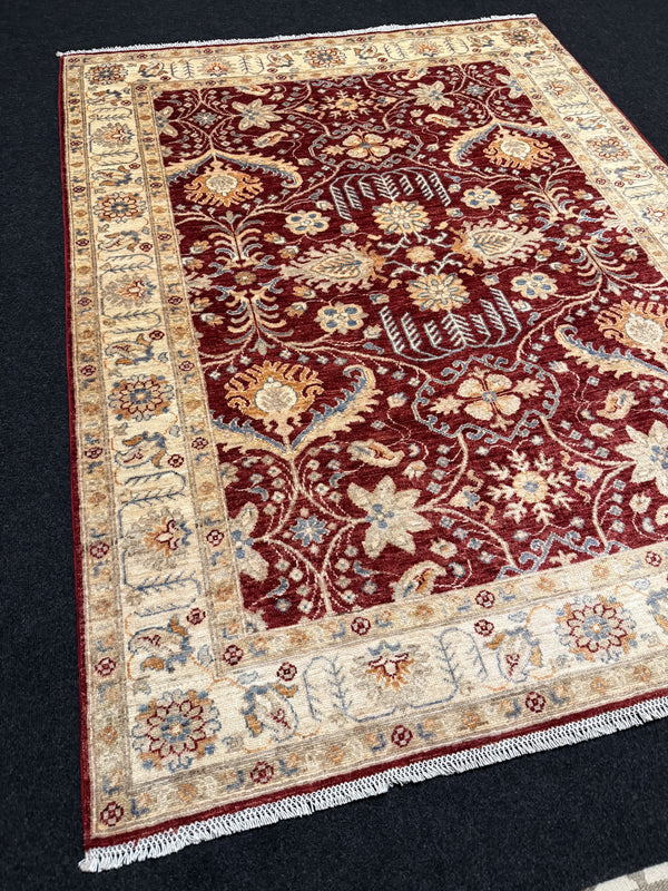 Fine Ziegler Handknuten Matta  — 202 × 154 cm