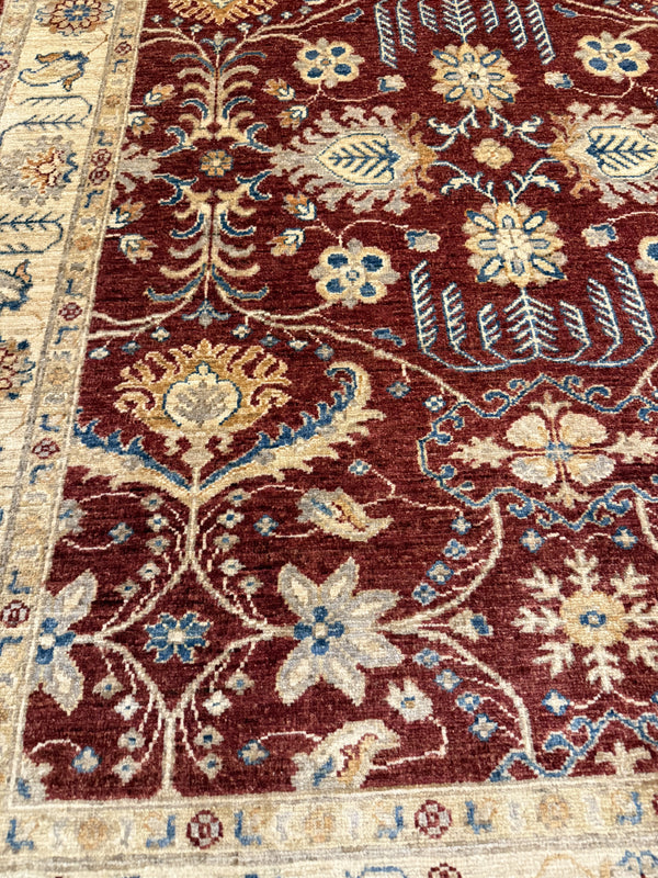 Fine Ziegler Handknuten Matta  — 198 × 148 cm