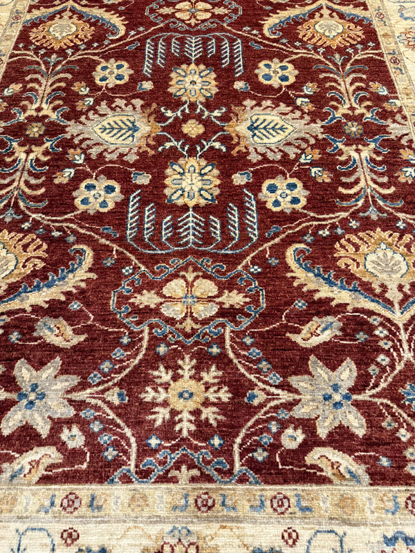 Fine Ziegler Handknuten Matta  — 198 × 148 cm