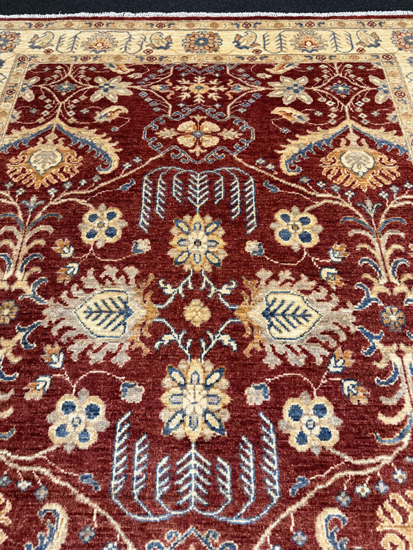 Fine Ziegler Handknuten Matta  — 198 × 148 cm