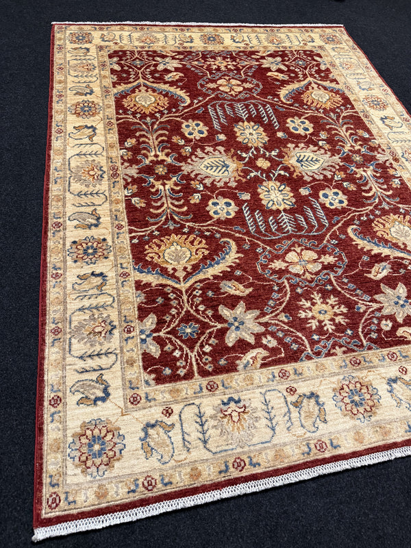 Fine Ziegler Handknuten Matta  — 198 × 148 cm