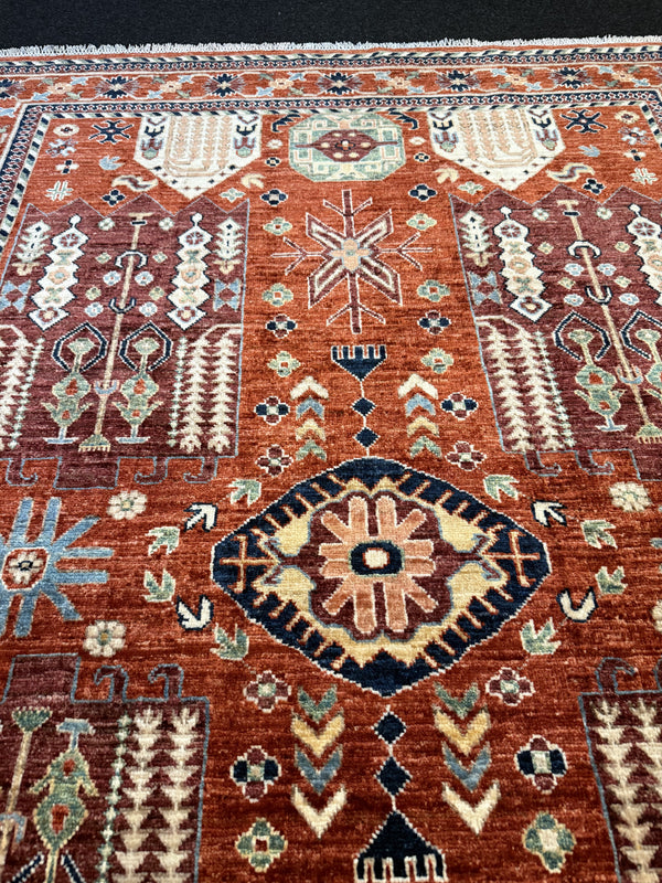 Fine Ziegler Handknuten Matta  — 212 × 150 cm