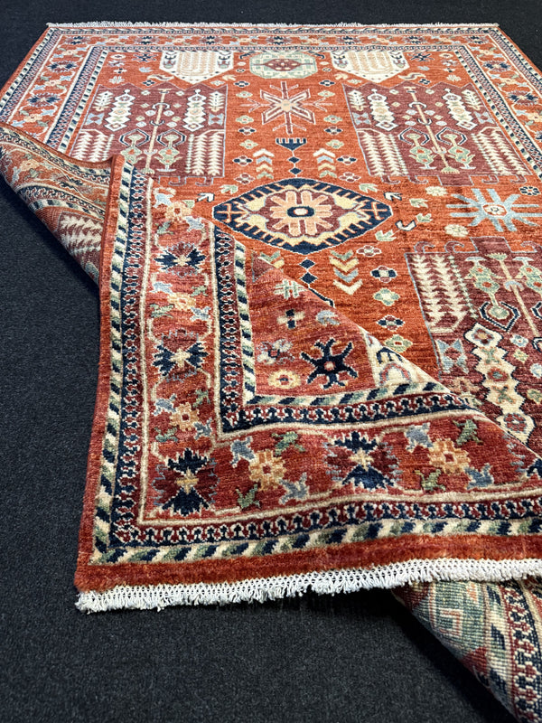 Fine Ziegler Handknuten Matta  — 212 × 150 cm