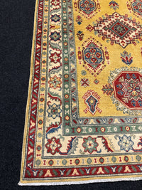 Handknuten Kazak‑matta — 181 × 119 cm