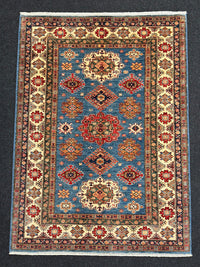 Handknuten fine Kazak‑matta — 170 ×123 cm