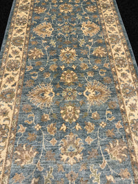 Fine Ziegler Handknuten Matta  — 294 × 79 cm