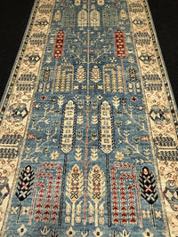 Fine Ziegler Handknuten Matta  — 390 × 98 cm