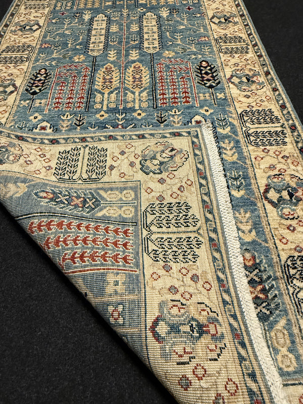 Fine Ziegler Handknuten Matta  — 390 × 98 cm