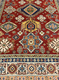 Handknuten fine Kazak‑matta — 237 ×169 cm
