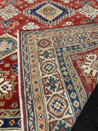 Handknuten fine Kazak‑matta — 237 ×169 cm