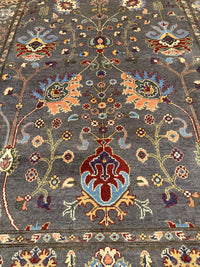 Handknuten Kazak‑matta — 238 × 171 cm